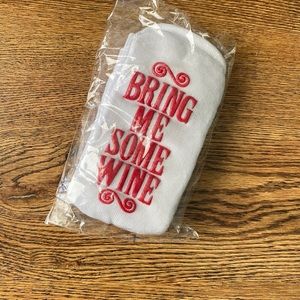 If you can read this bring me some wine socks